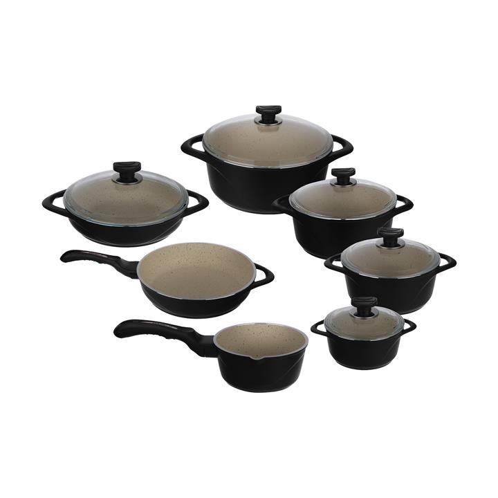 سرویس پخت و پز 12 پارچه عروس مدل ویکتوریا Aroos Victoria Cookware Set of 12